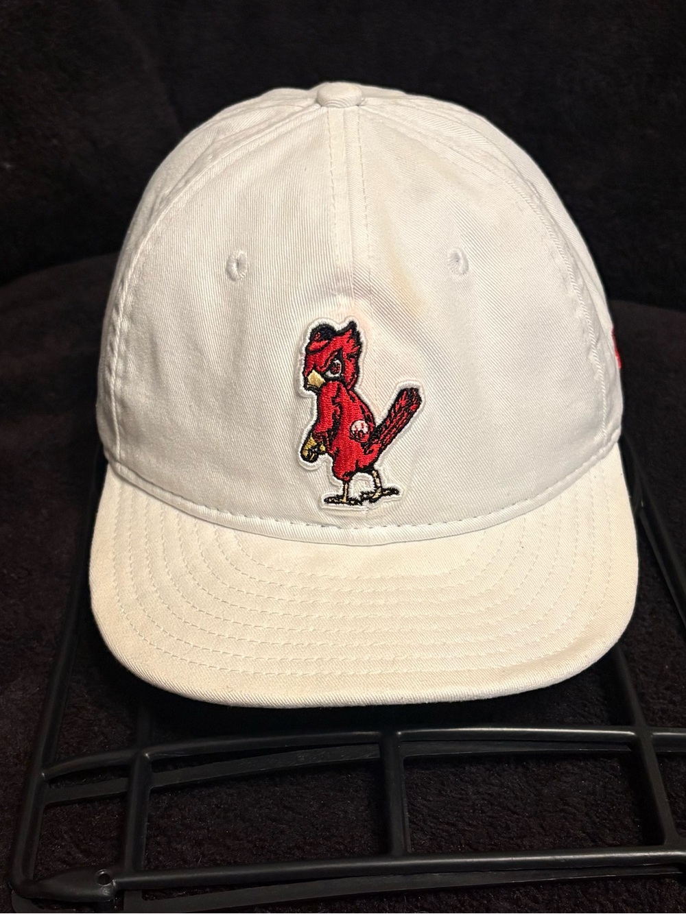 St Louis Cardinals x New Era embroidered red cardinal logo white SnapBack Hat